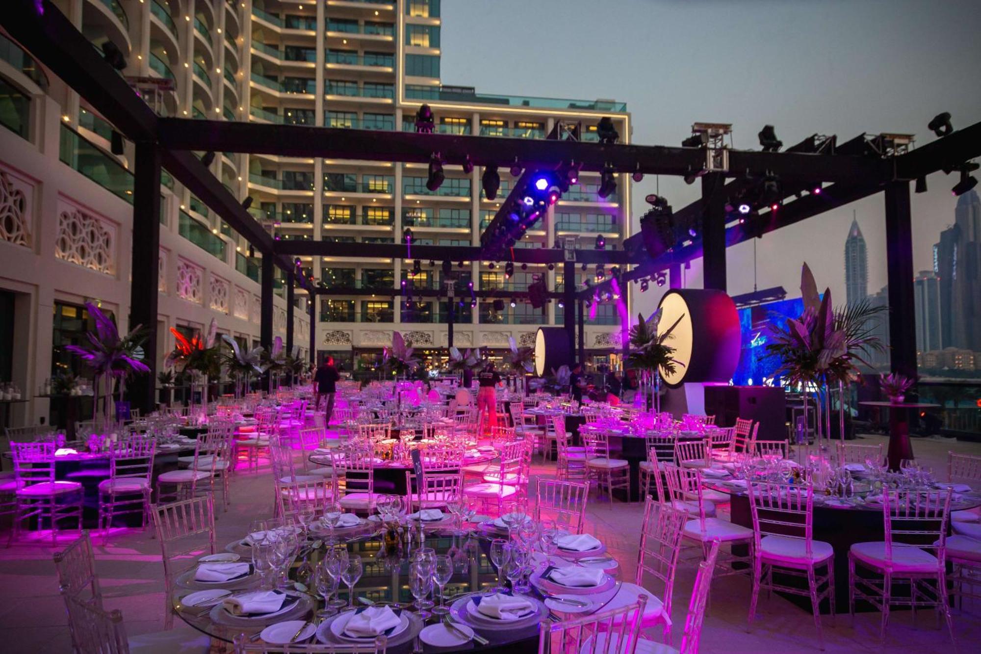 Hilton Dubai Palm Jumeirah Hotel Exterior foto The 2013 Dubai International Film Festival Awards Gala