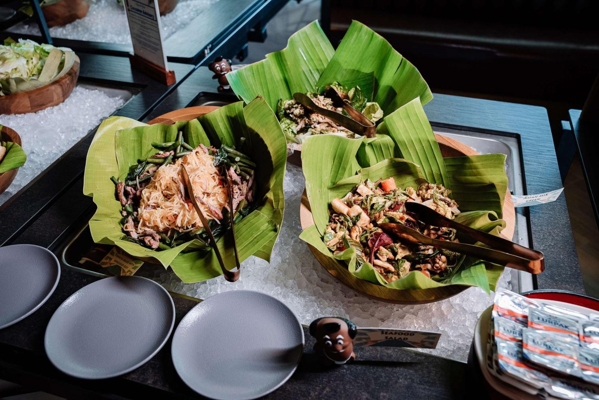 Hilton Dubai Palm Jumeirah Hotel Exterior foto Thai cuisine