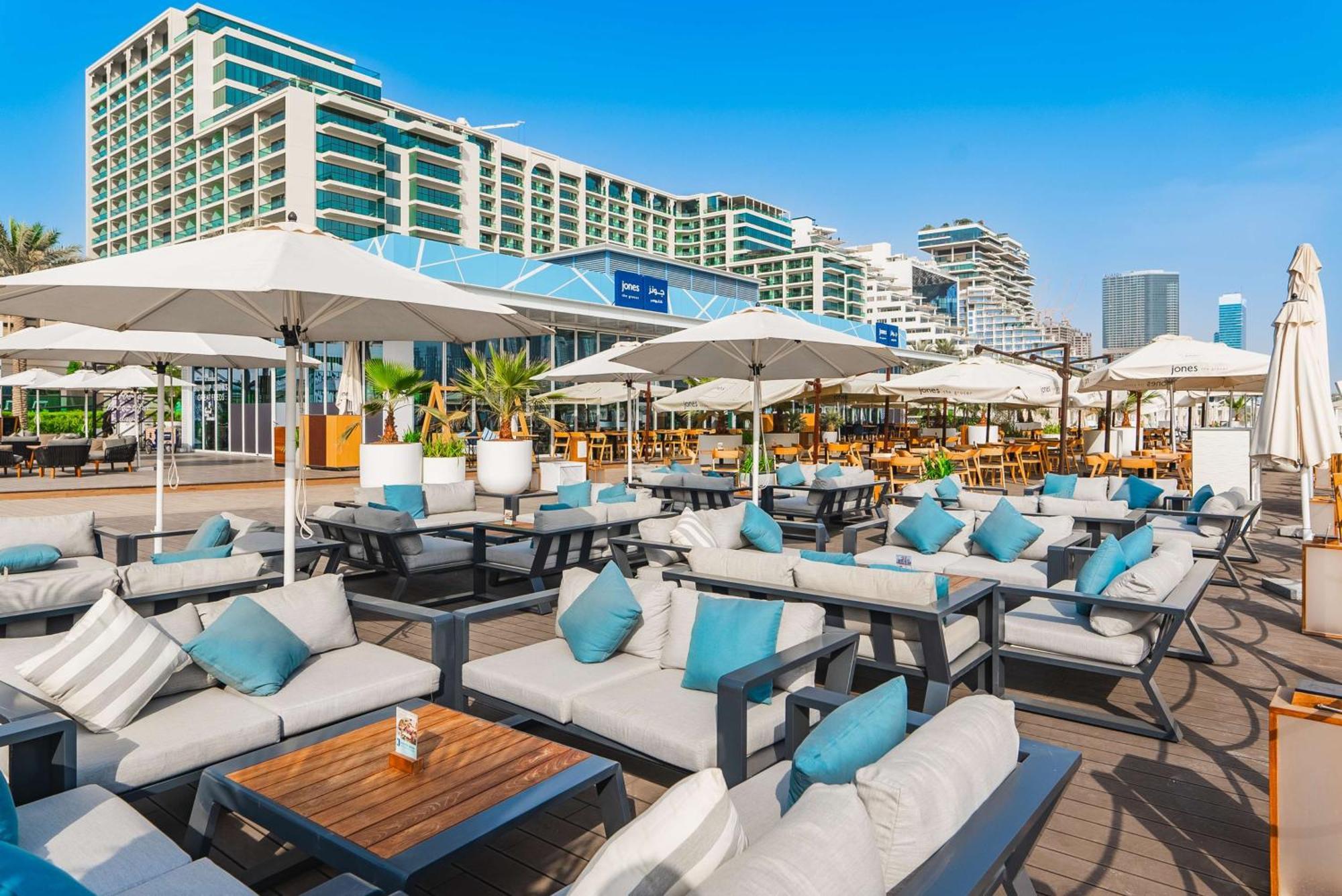 Hilton Dubai Palm Jumeirah Hotel Exterior foto The Beach